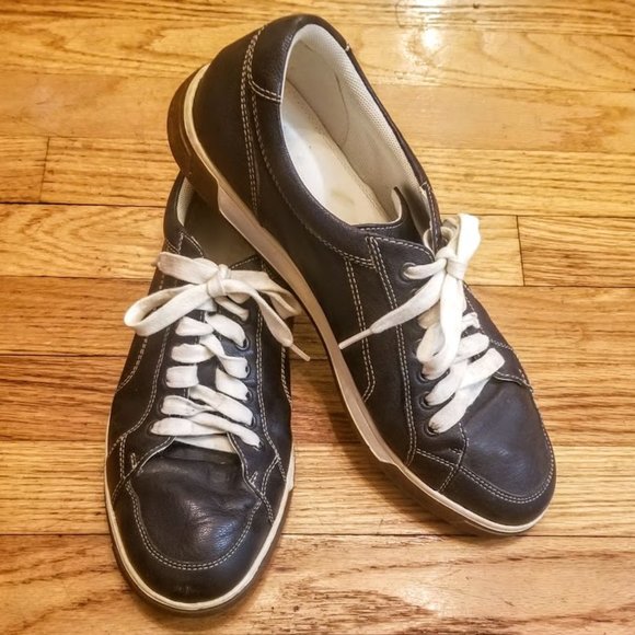 Cole Haan | Nike Air | Men's | Leather | Lace Up | Sneaker | Blk | Size: 10.5M - Picture 3 of 16
